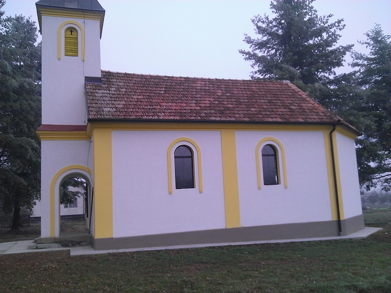 Rekonstrukcija crkve u Novoj Vesi, Srbac